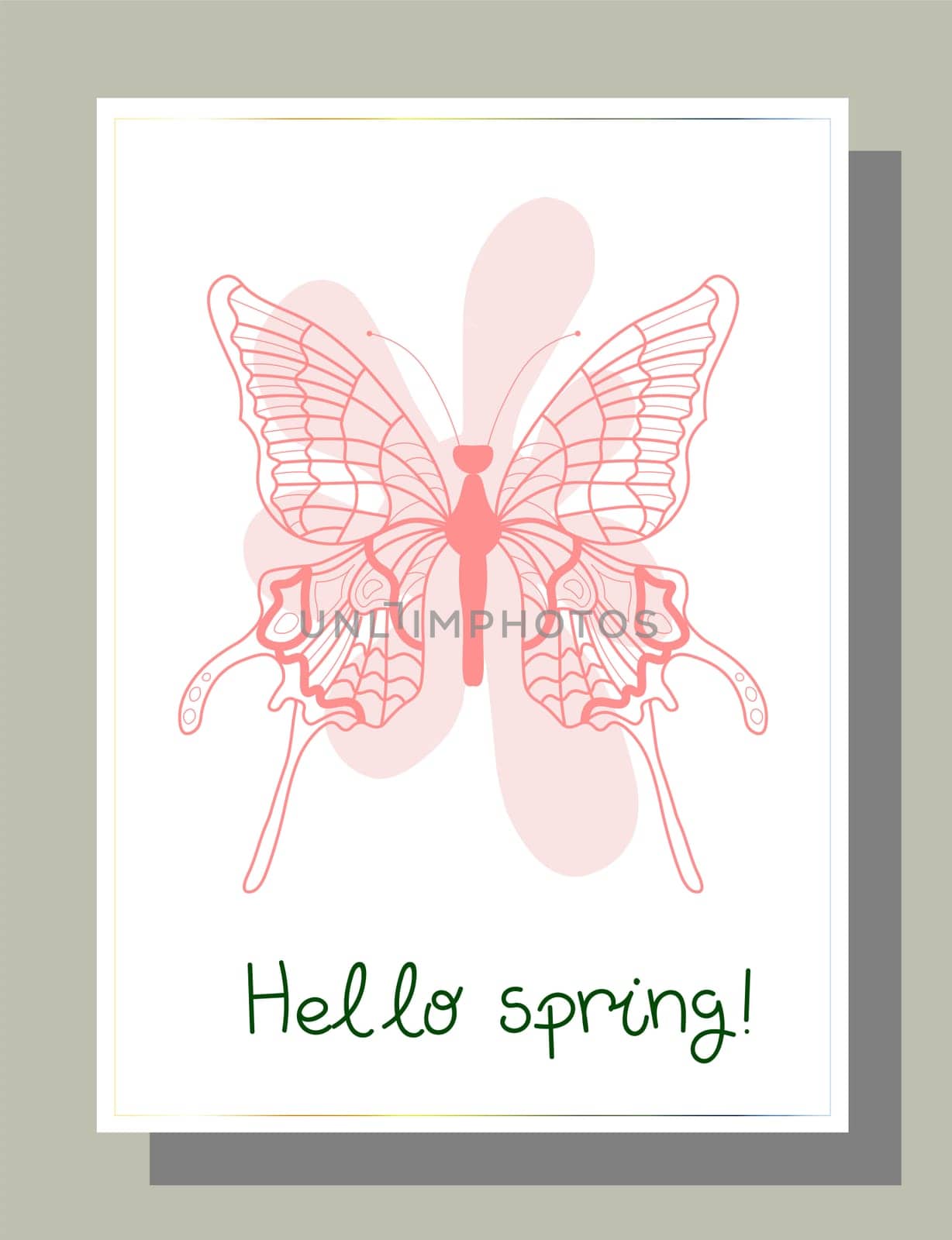 Valentine s day congratulation. Modern trendy valentine s day card. Romantic poster.