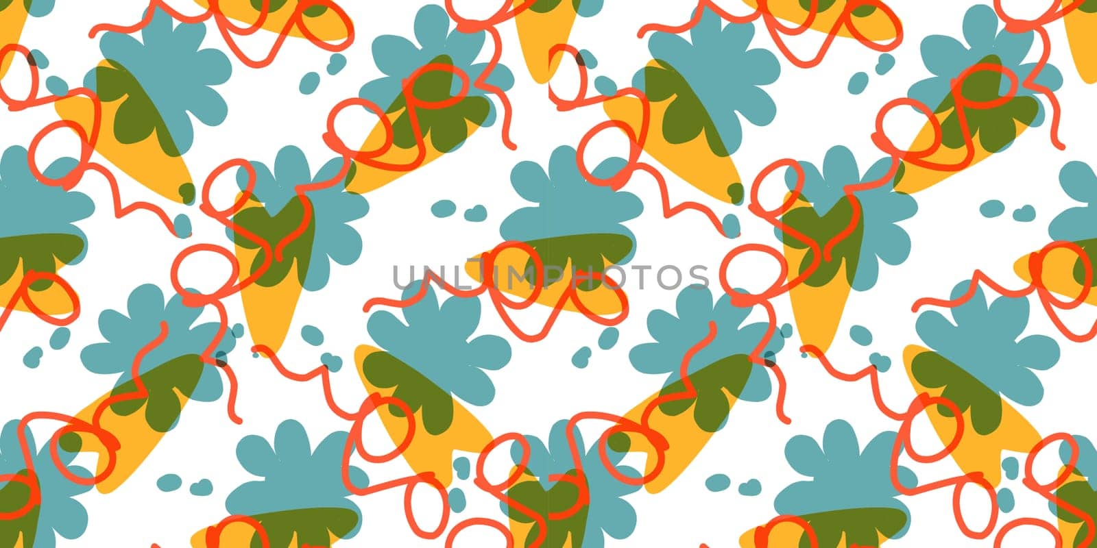 Seamless pattern with hearts. Background for Valentine's Day. Romantic seamless pattern. Falling in love and romance. Bright colors. Positive mood.