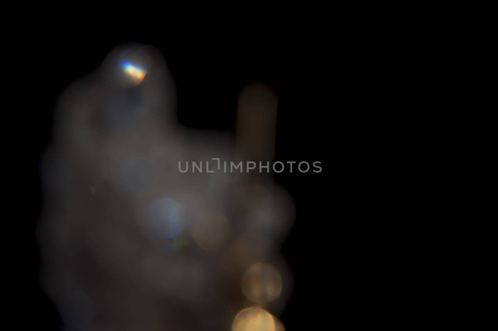 a Bokeh glam textures reflections