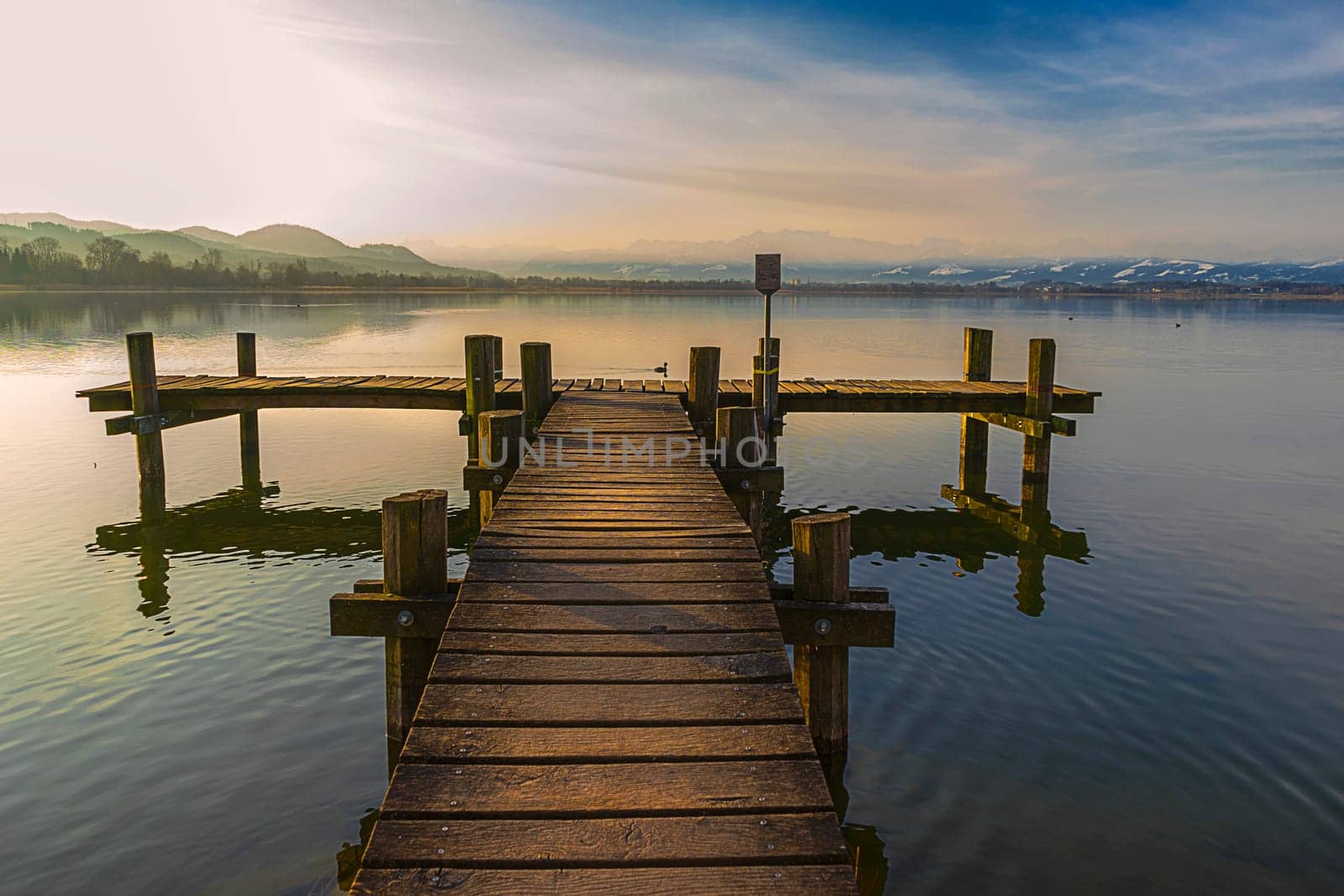 Morning mood at the Pfäffikersee