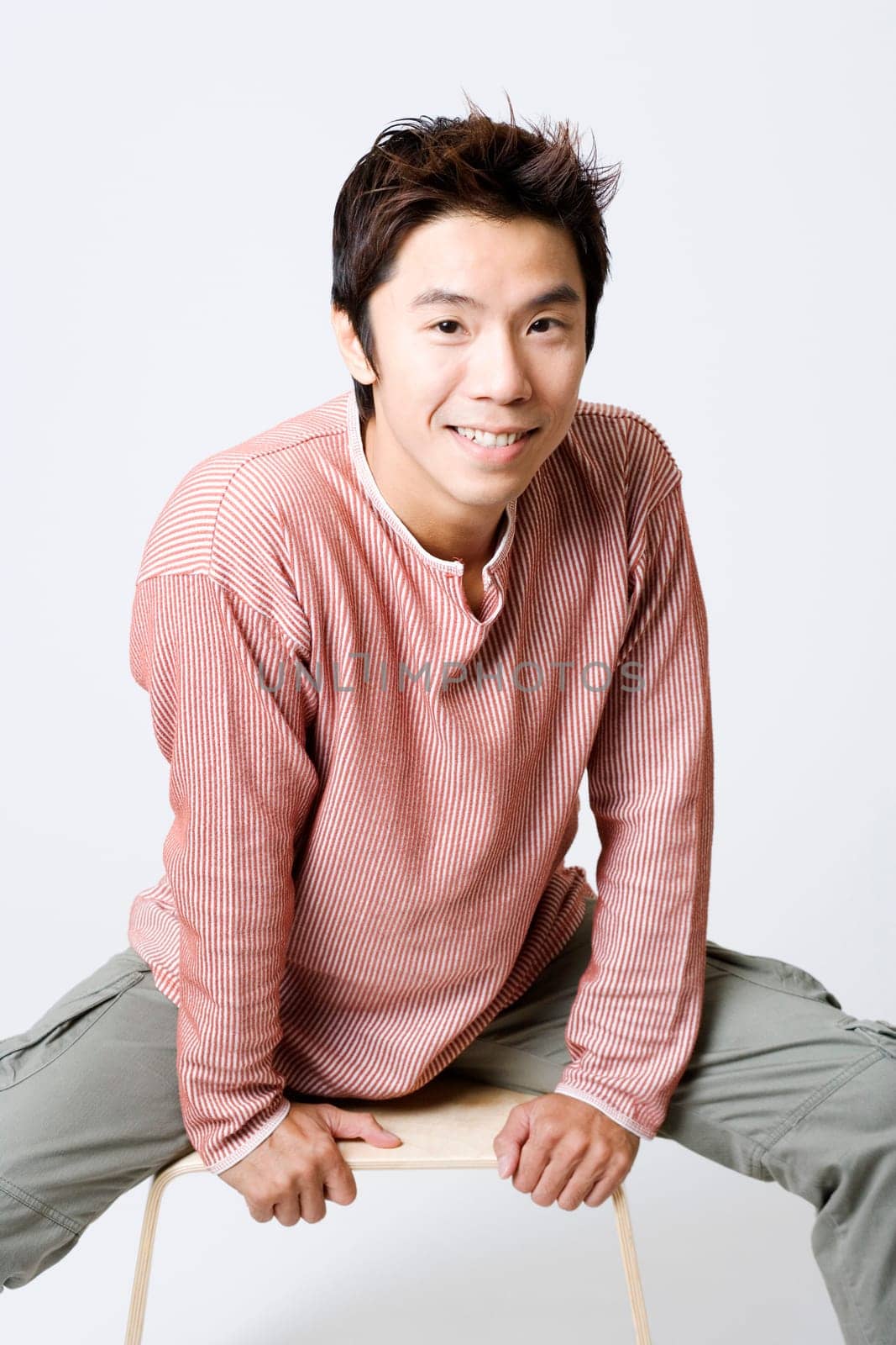 Portrait of a mid adult man smiling