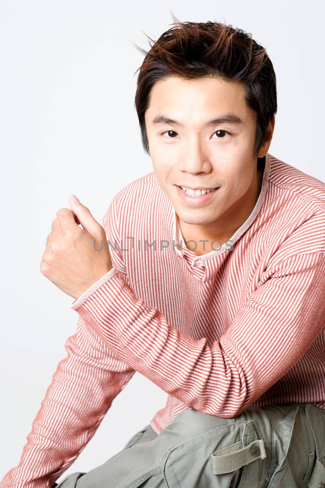 Portrait of a mid adult man smiling