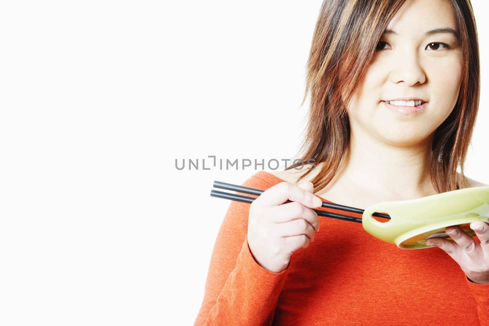 Portrait of a mid adult woman smiling