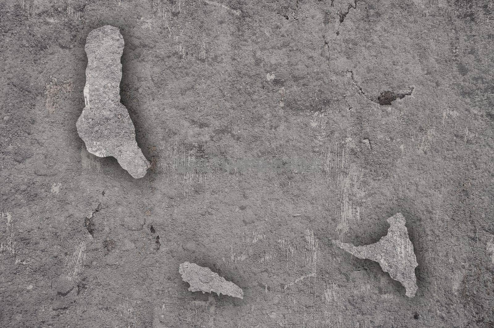 Map of Comoros on weathered concrete