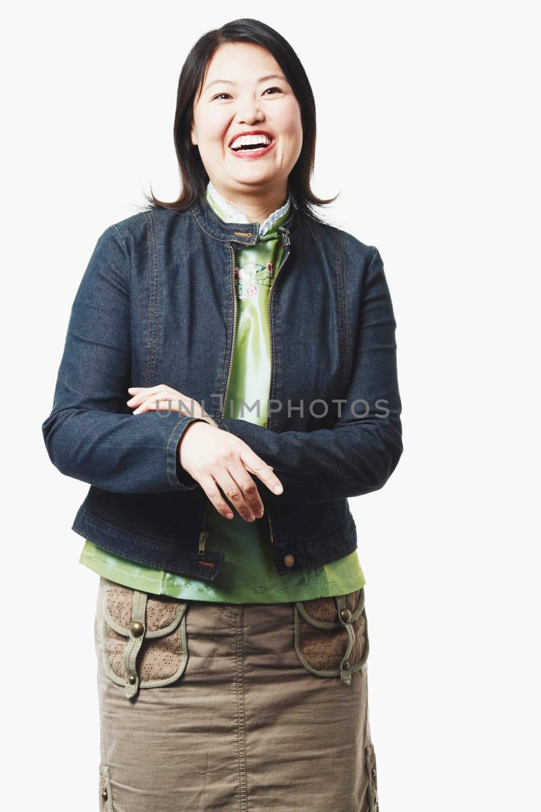 Close-up of a mid adult woman smiling