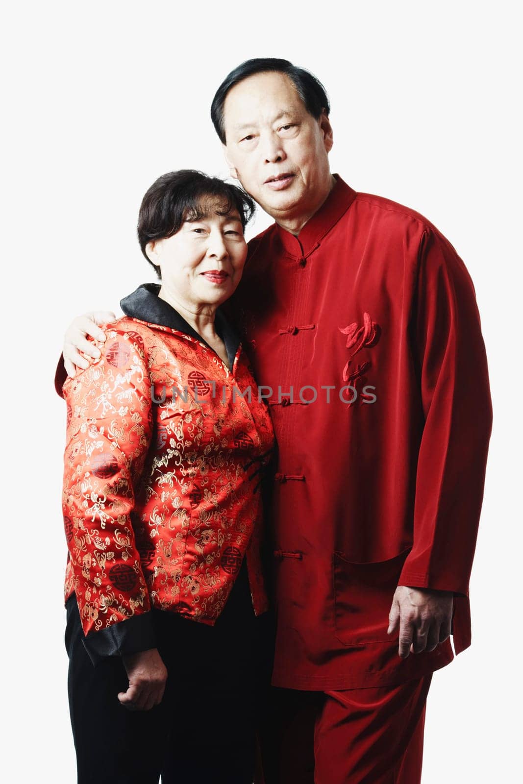 Portrait of a mature couple smiling