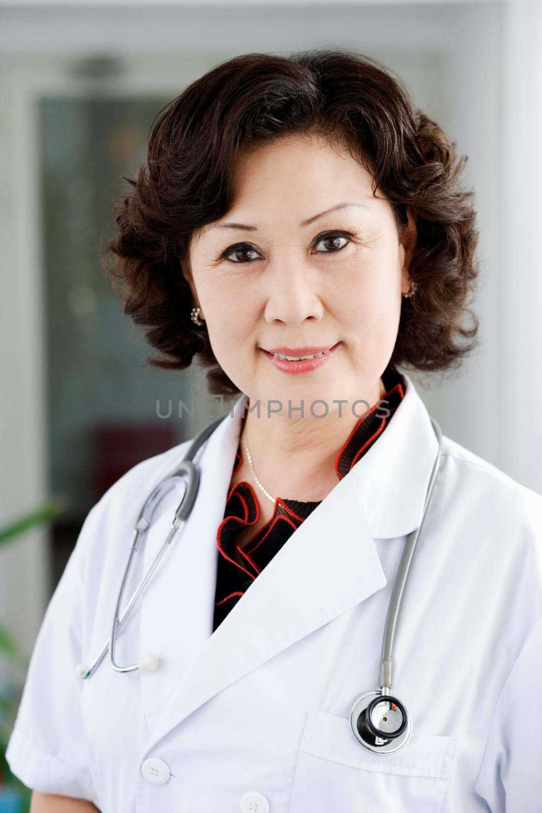 Portrait of a female doctor smiling