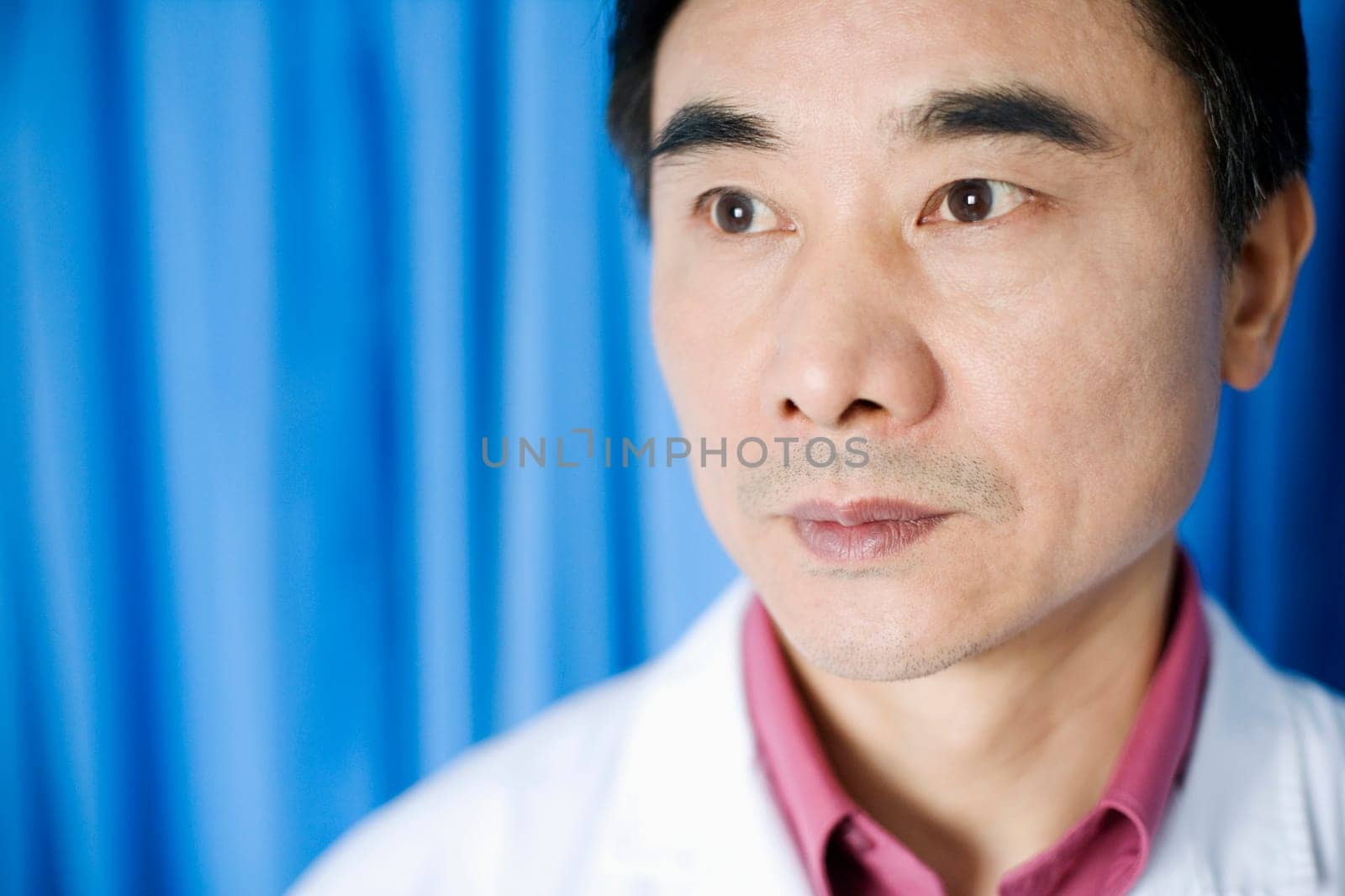 Close-up of a male doctor