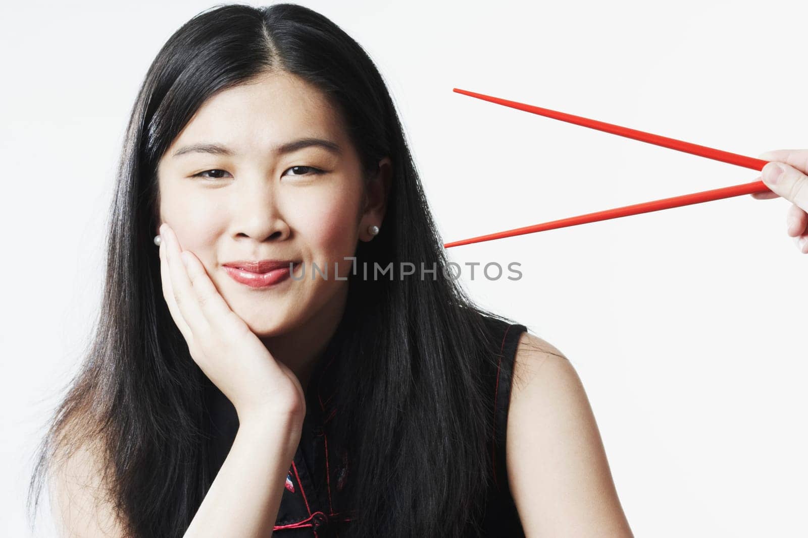 Portrait of a young woman smiling