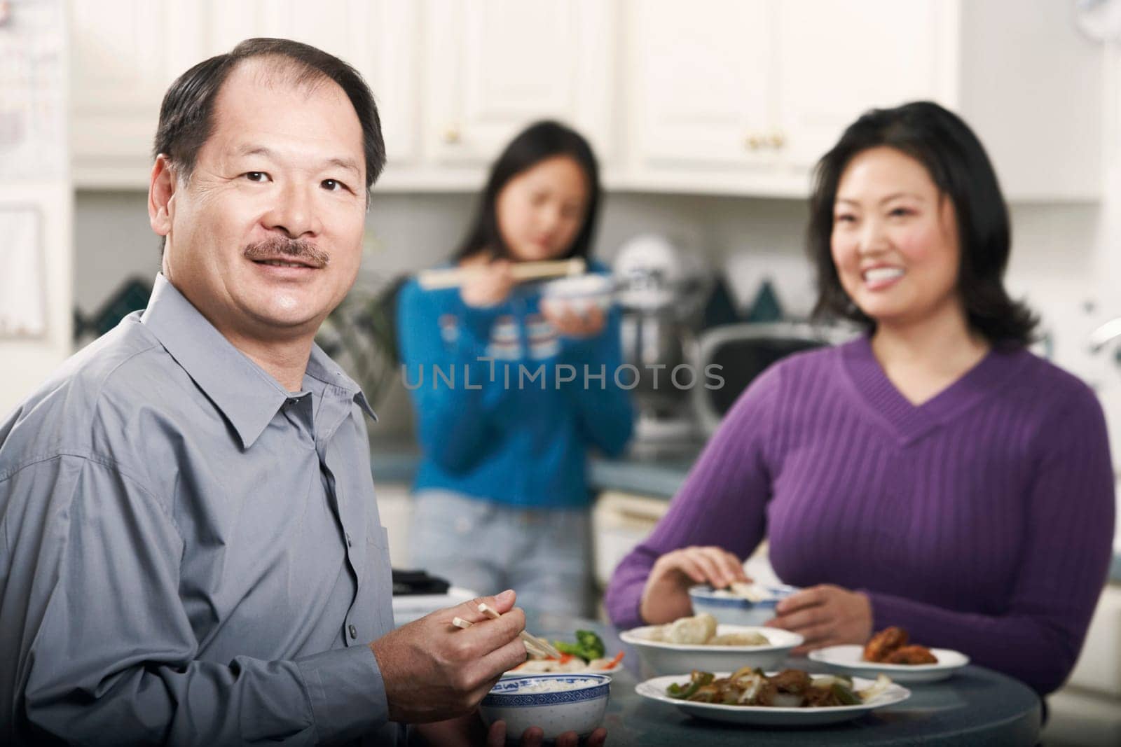 Portrait of a couple in the kitchen