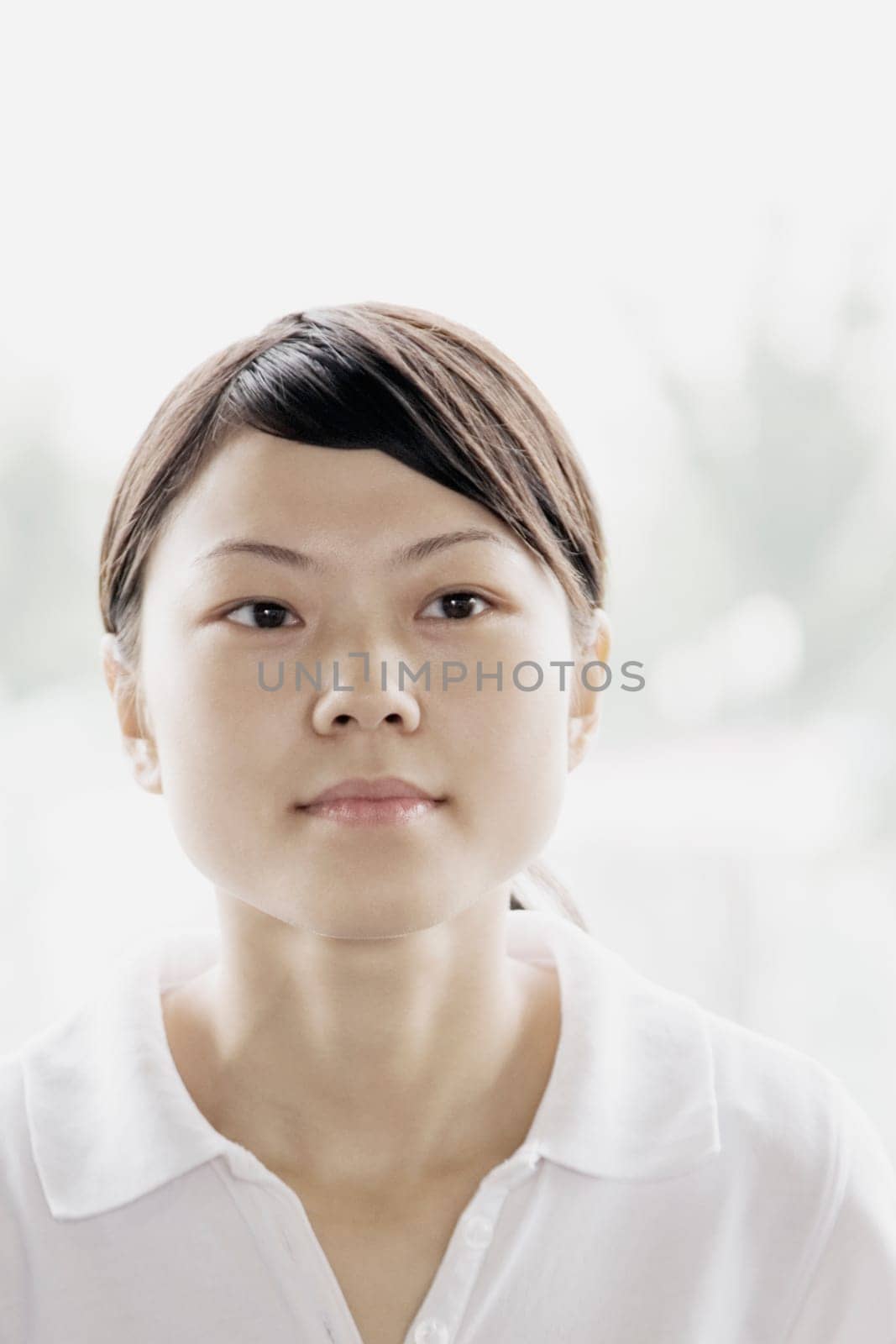 Close-up of a young woman