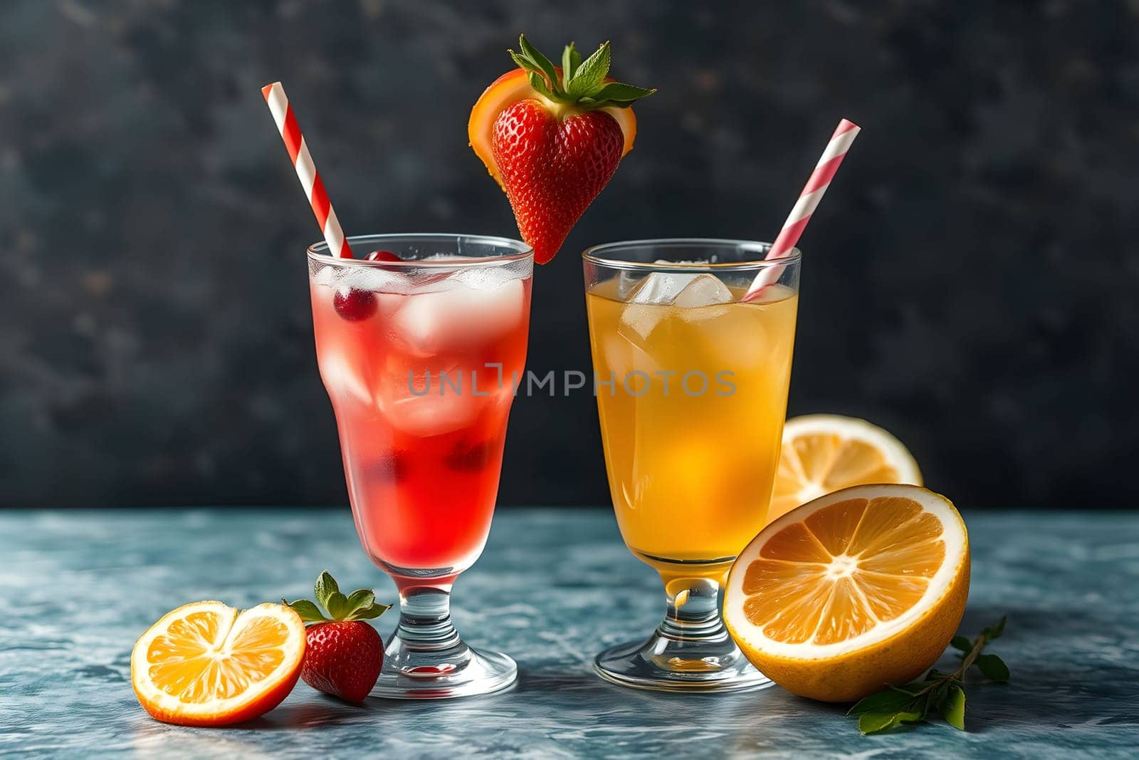 cocktail cocktails drink alcohol food bright yellow red juice orange color table cooking bar generated ai alt. High quality illustration black background