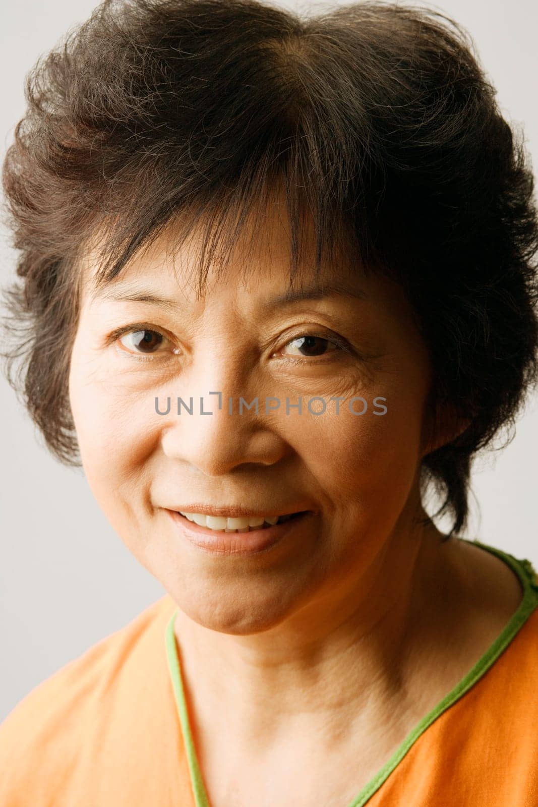 Portrait of a mature woman smiling