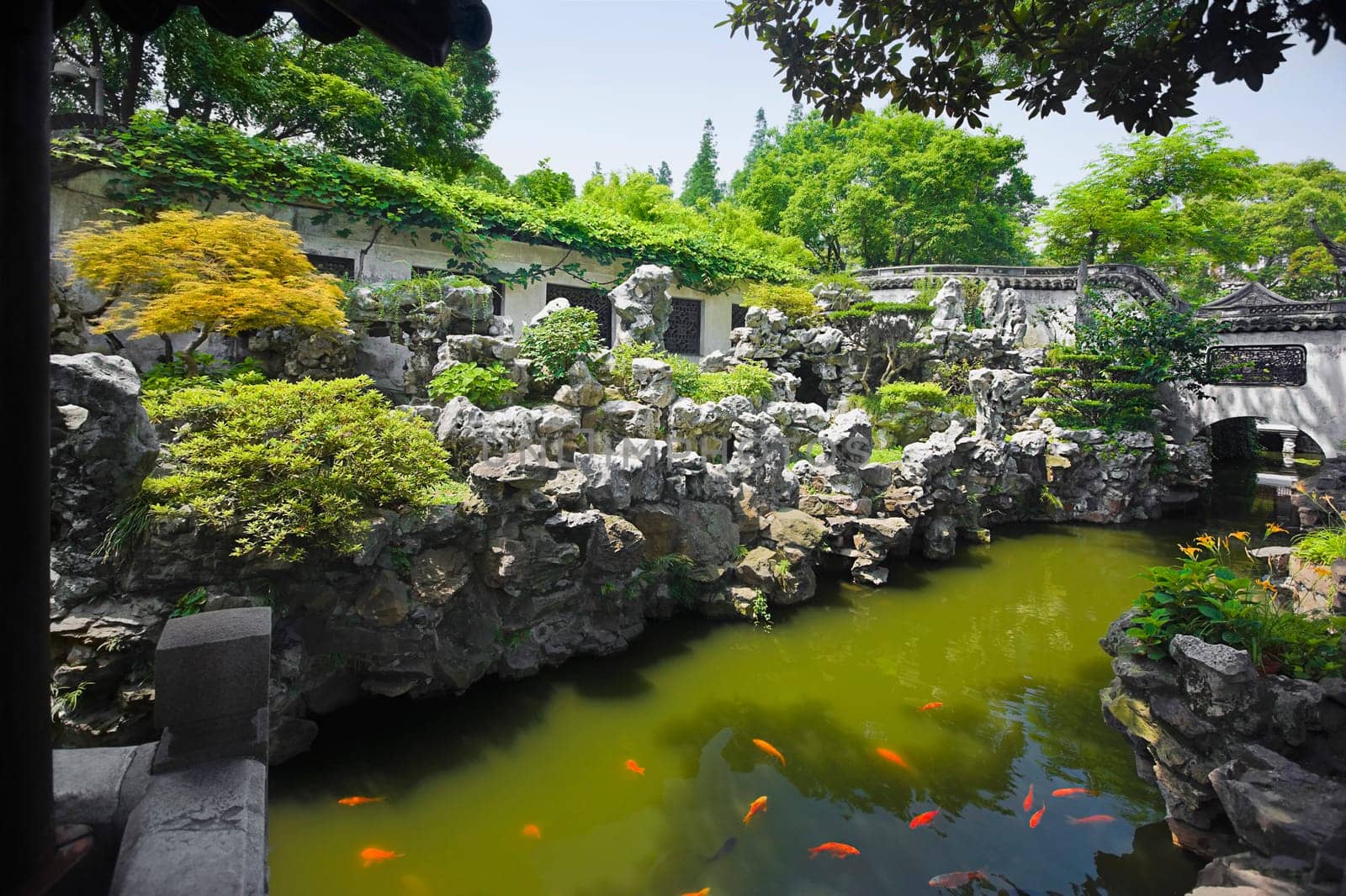 Yu Yuan Gardens, Shanghai, China