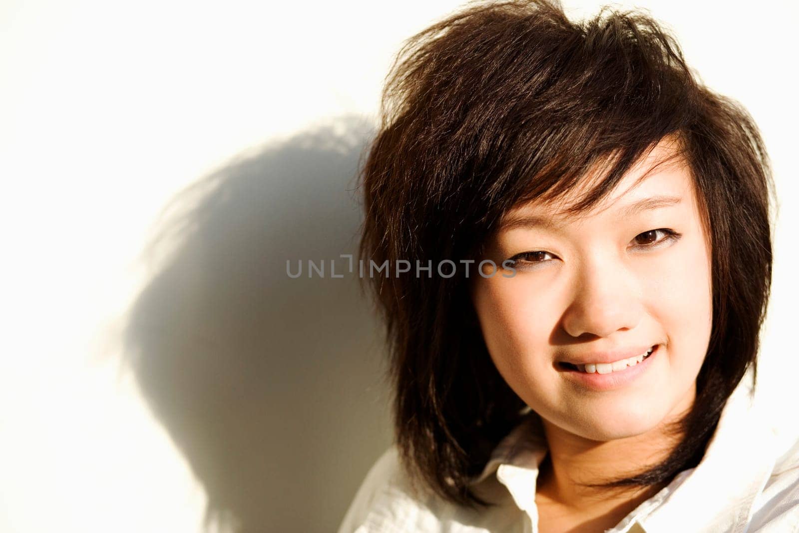 Portrait of a teenager girl posing