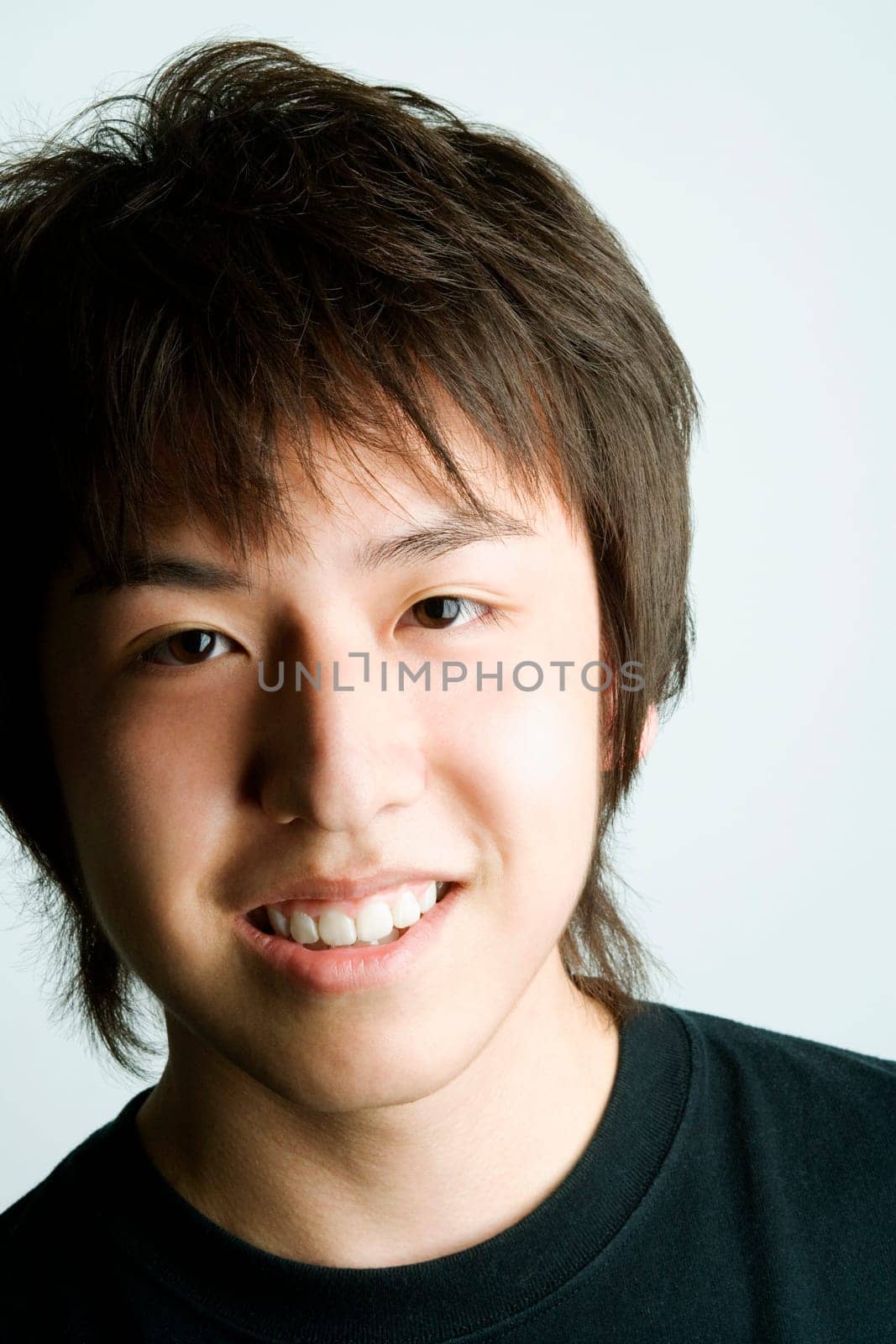 Portrait of a young man smiling