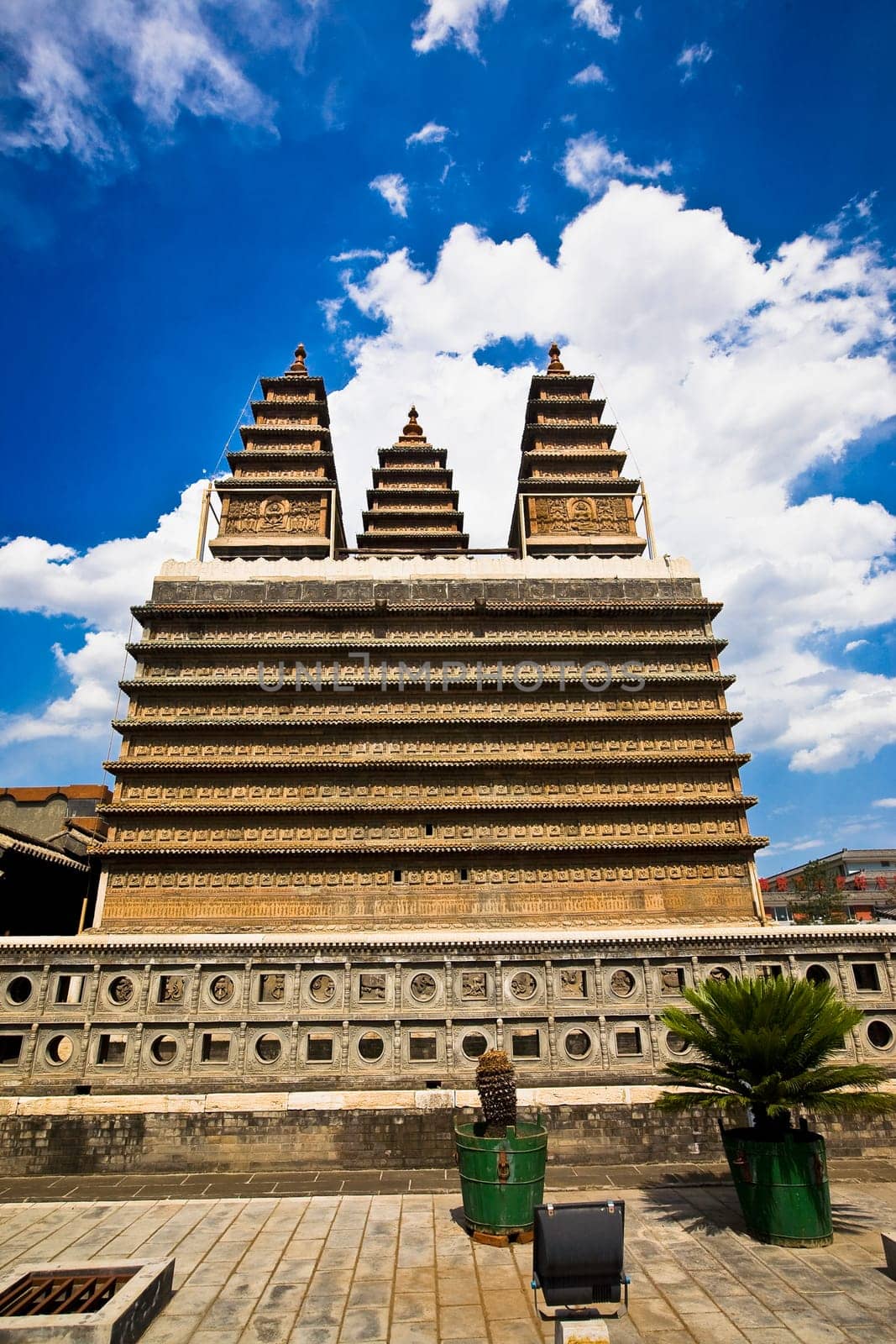 Five Pagoda Temple, Hohhot, Inner Mongolia, China