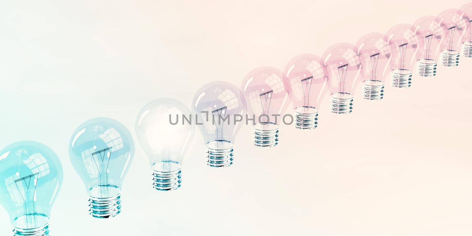 Inspiration and Sudden Creative Idea as a Background