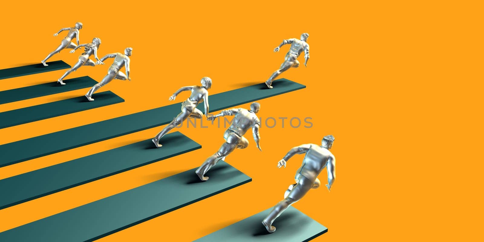 Motivated Employee or Special Businessman with Unique Skills