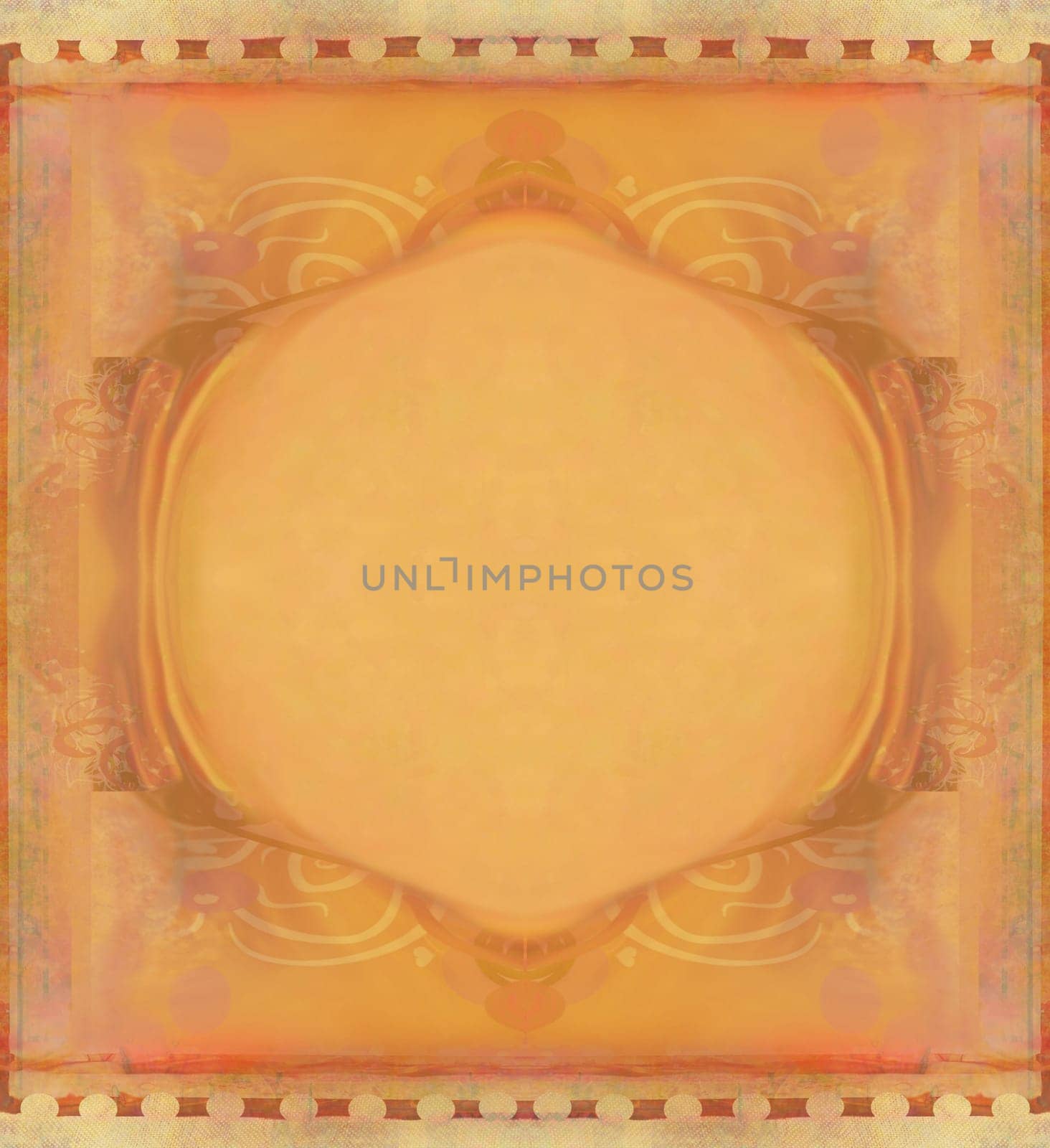 Vintage Grunge Frame For Congratulation