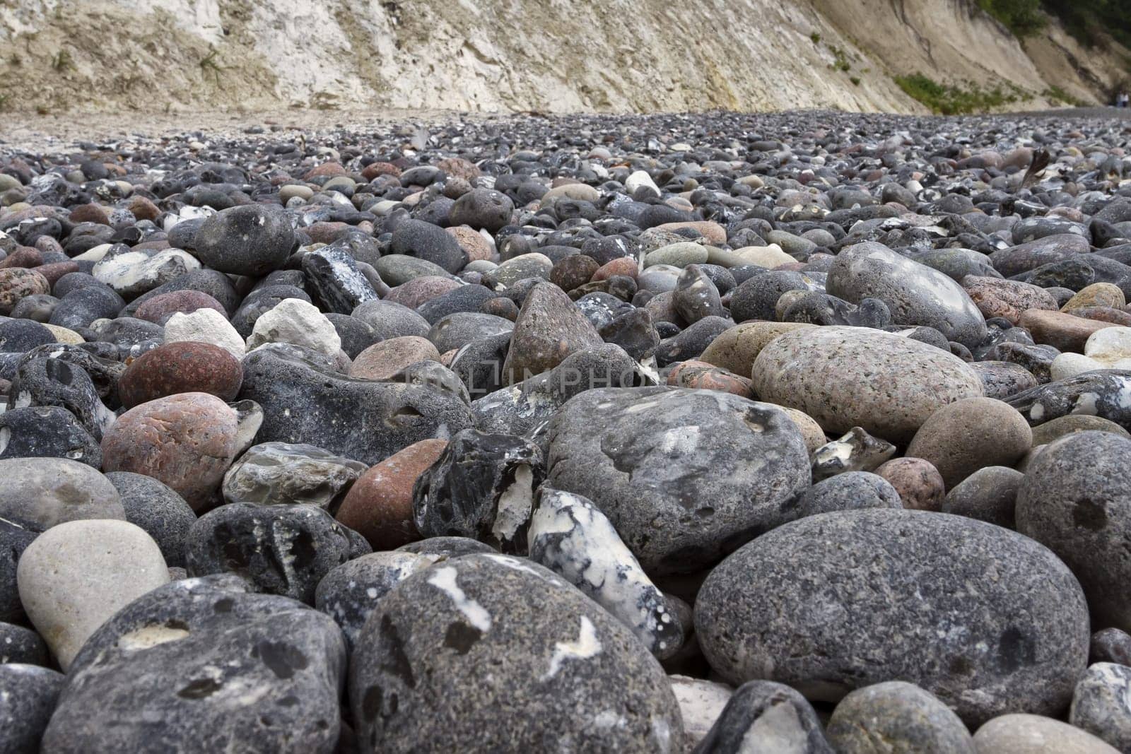 Chalk coast in the Jasmund National Park, Ruegen island