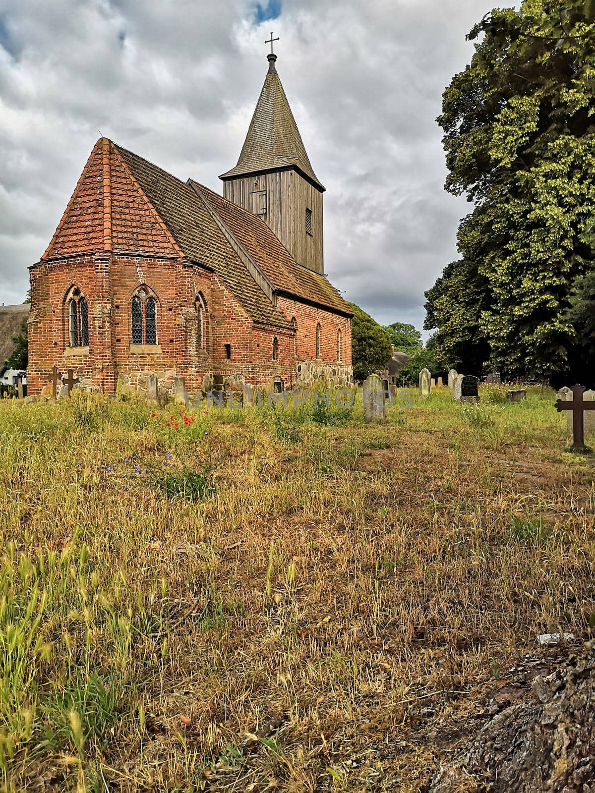 village church of Groß Zicker, Ruegen island