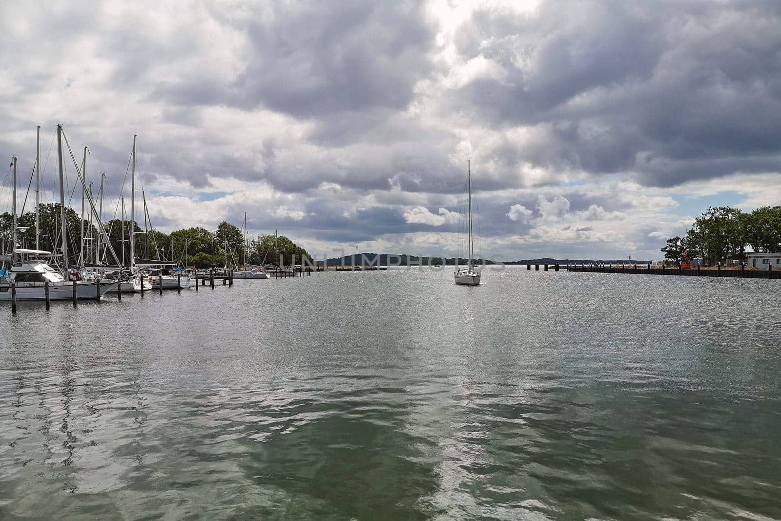 Lauterbach harbor, Ruegen island