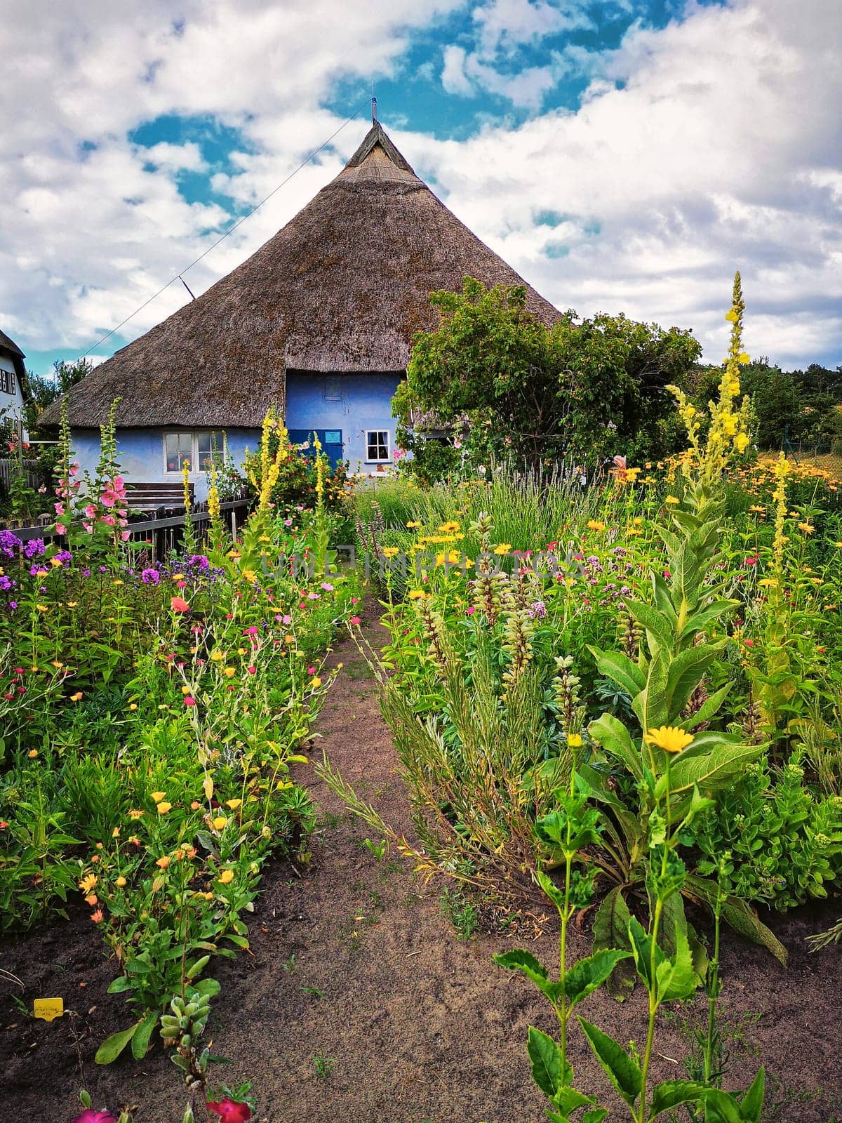 Parish widow house in Groß Zicker, Mönchgut, Ruegen island