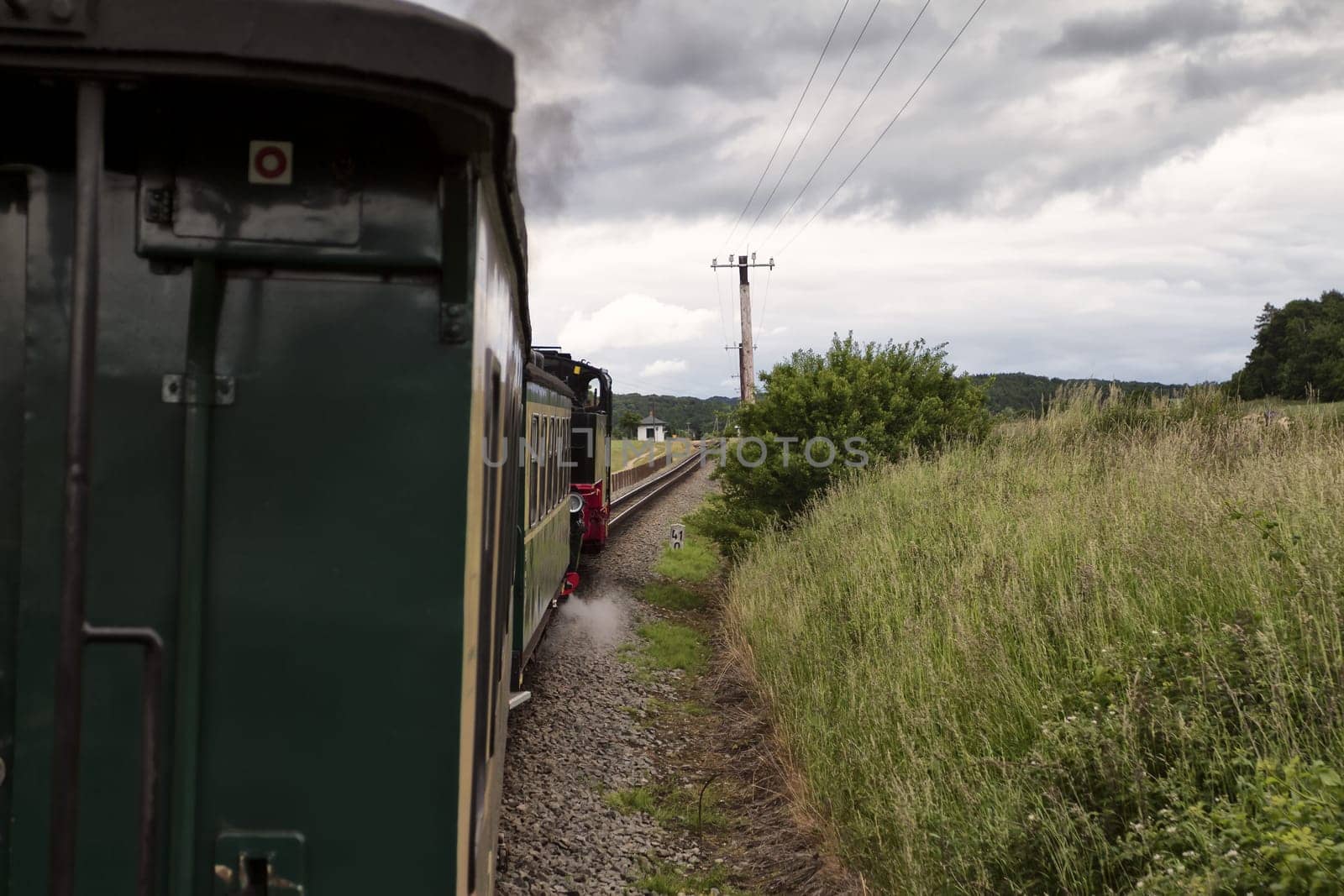 Rügen small train "Rasender Roland"", island of Rügen"