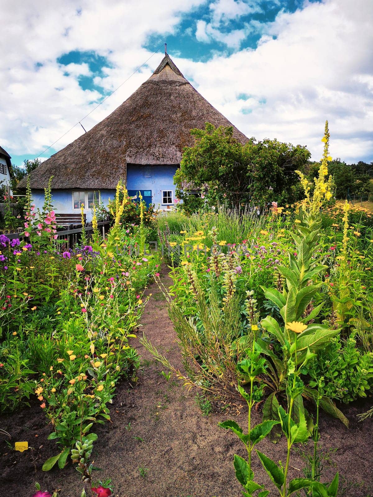 Parish widow house in Groß Zicker, Mönchgut, Ruegen island