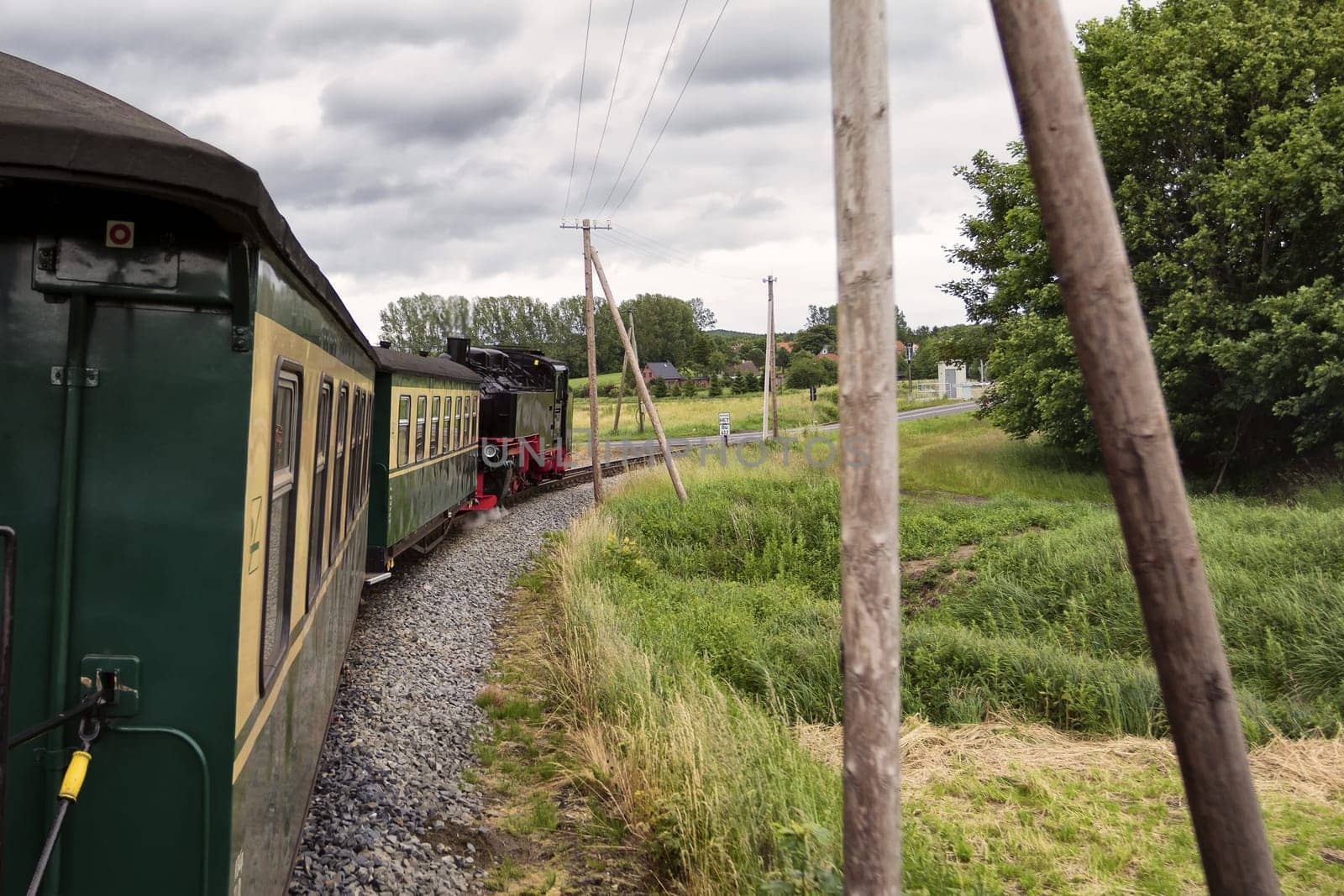 Rügen small train "Rasender Roland"", island of Rügen"