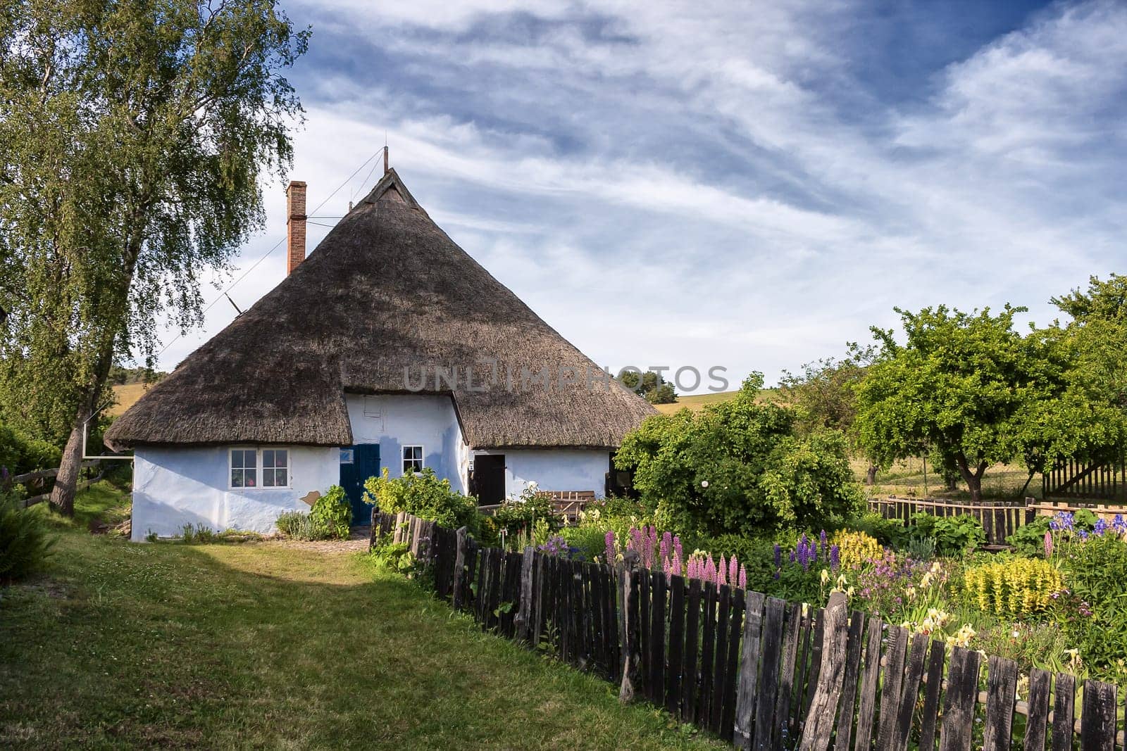 Parish widow house in Groß Zicker, Mönchgut, Ruegen island