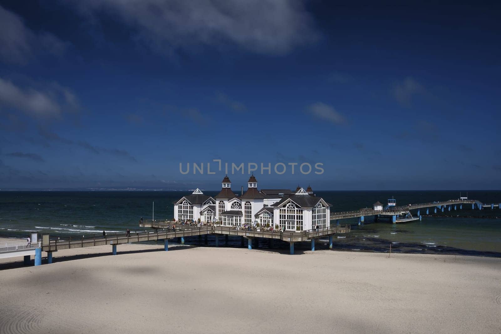 Sellin pier, Mönchgut, Ruegen island, Germany