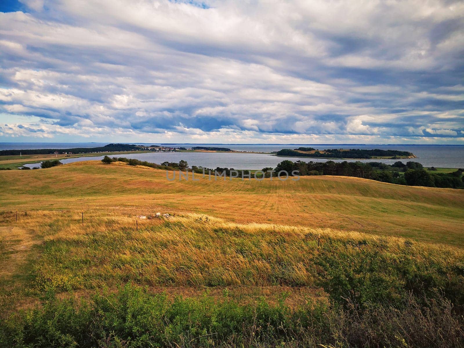 landscape near Groß Zicker, Ruegen island, Germany