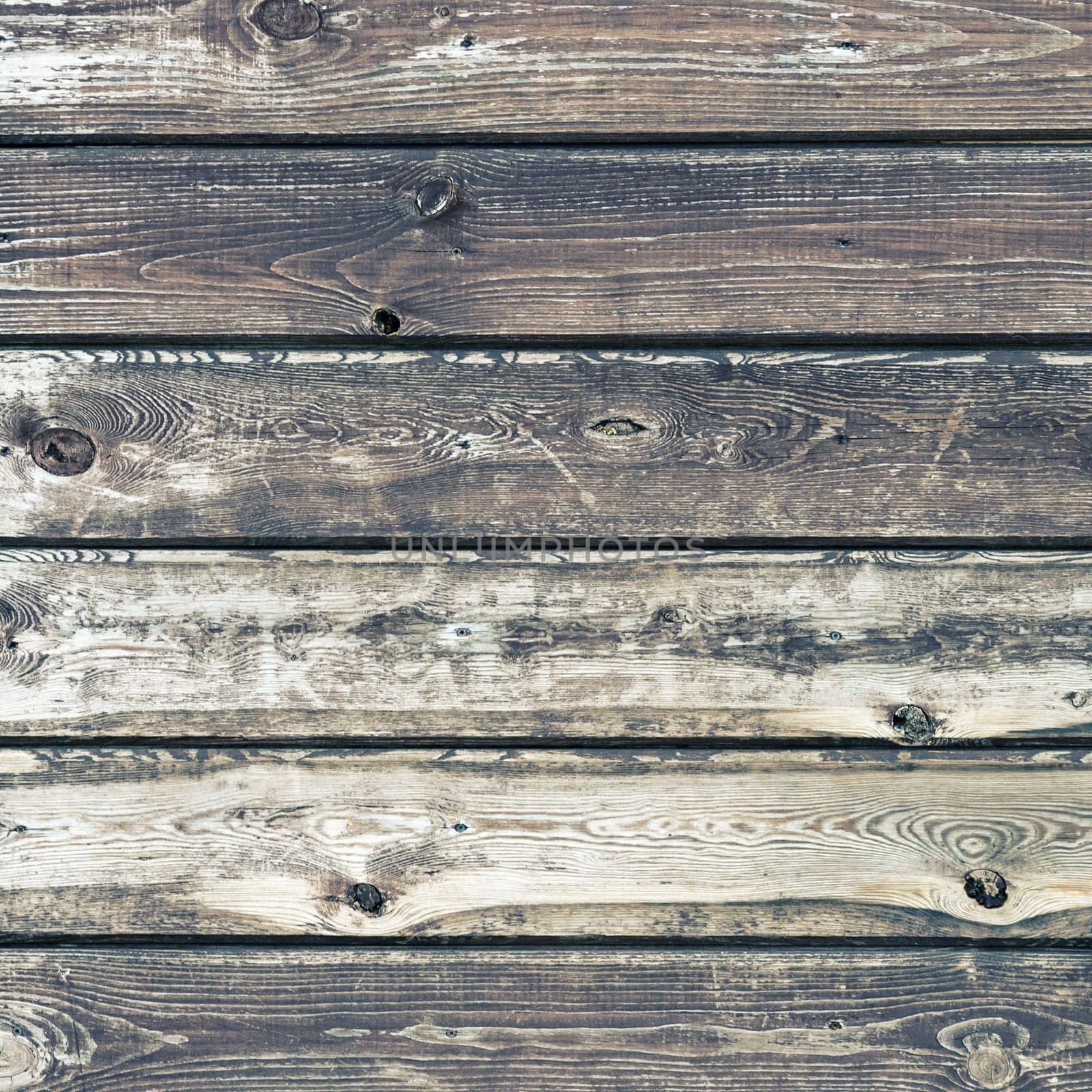 Old wood planks texture. Vintage weathered wooden background.