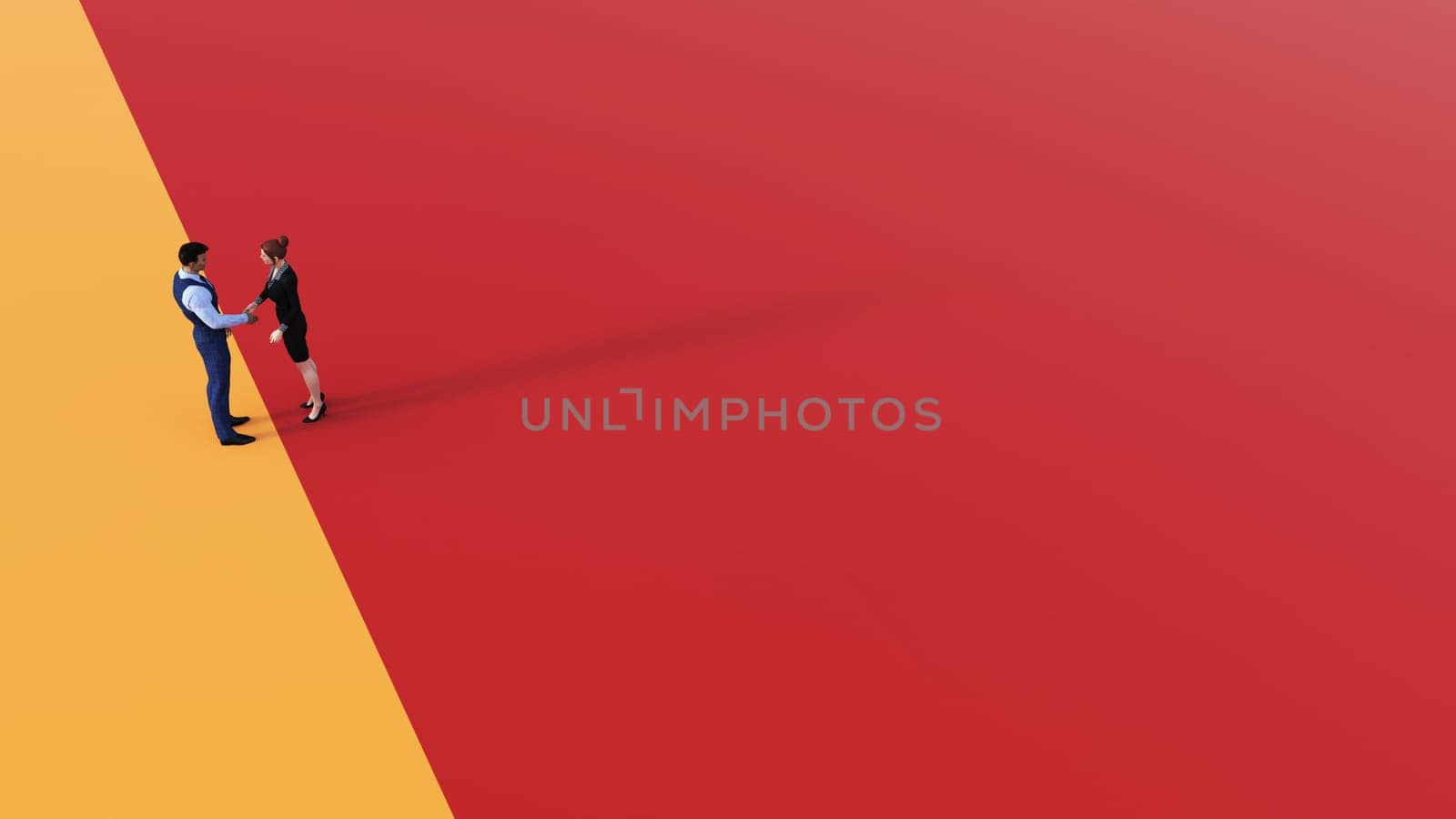 Business Marketing Template as Advertising Background Layout