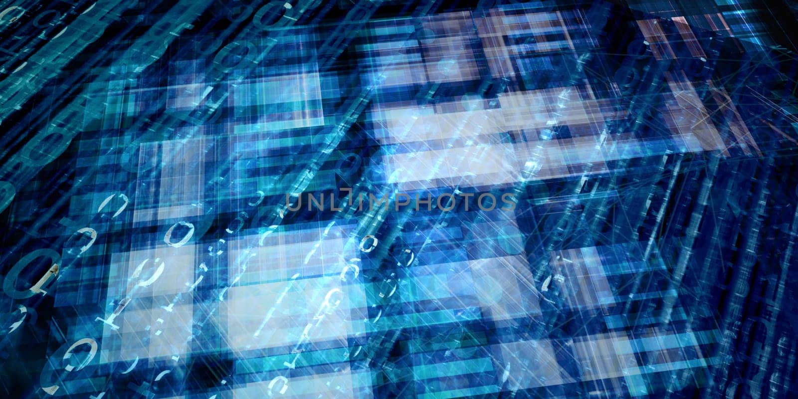 Information Technology or IT as a Art Background