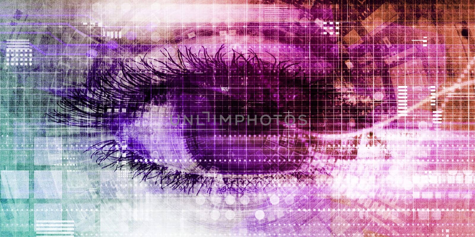 Advanced Technology with Futuristic Abstract Background Art