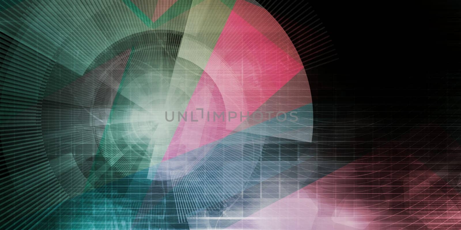 Internet Connection with Moving Data Packets Art