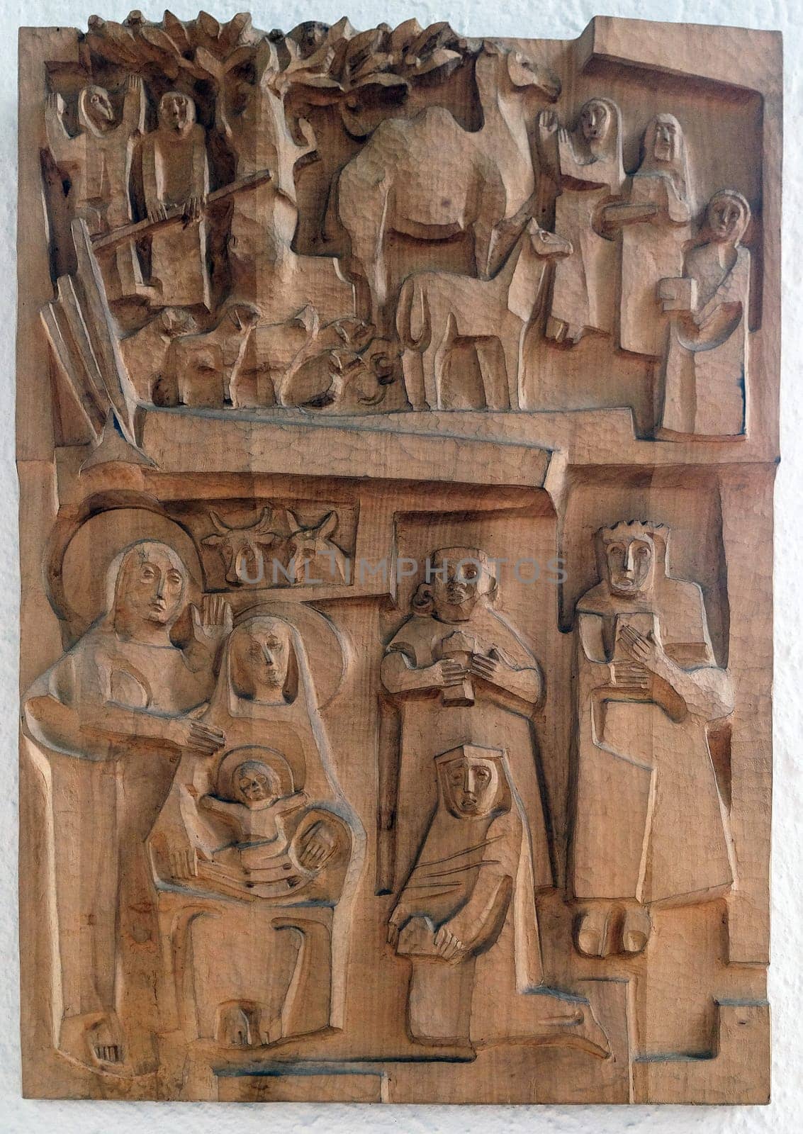 Holy Family, Saint Lawrence church in Kleinostheim, Germany