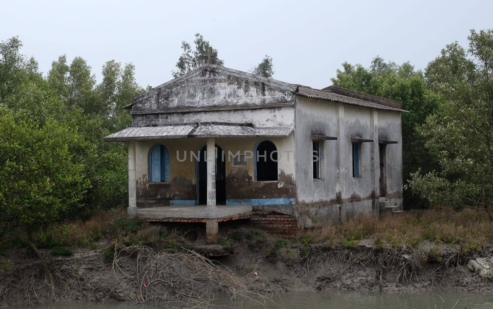 Christian Church in Sunderbans National Park, West Bengal, India