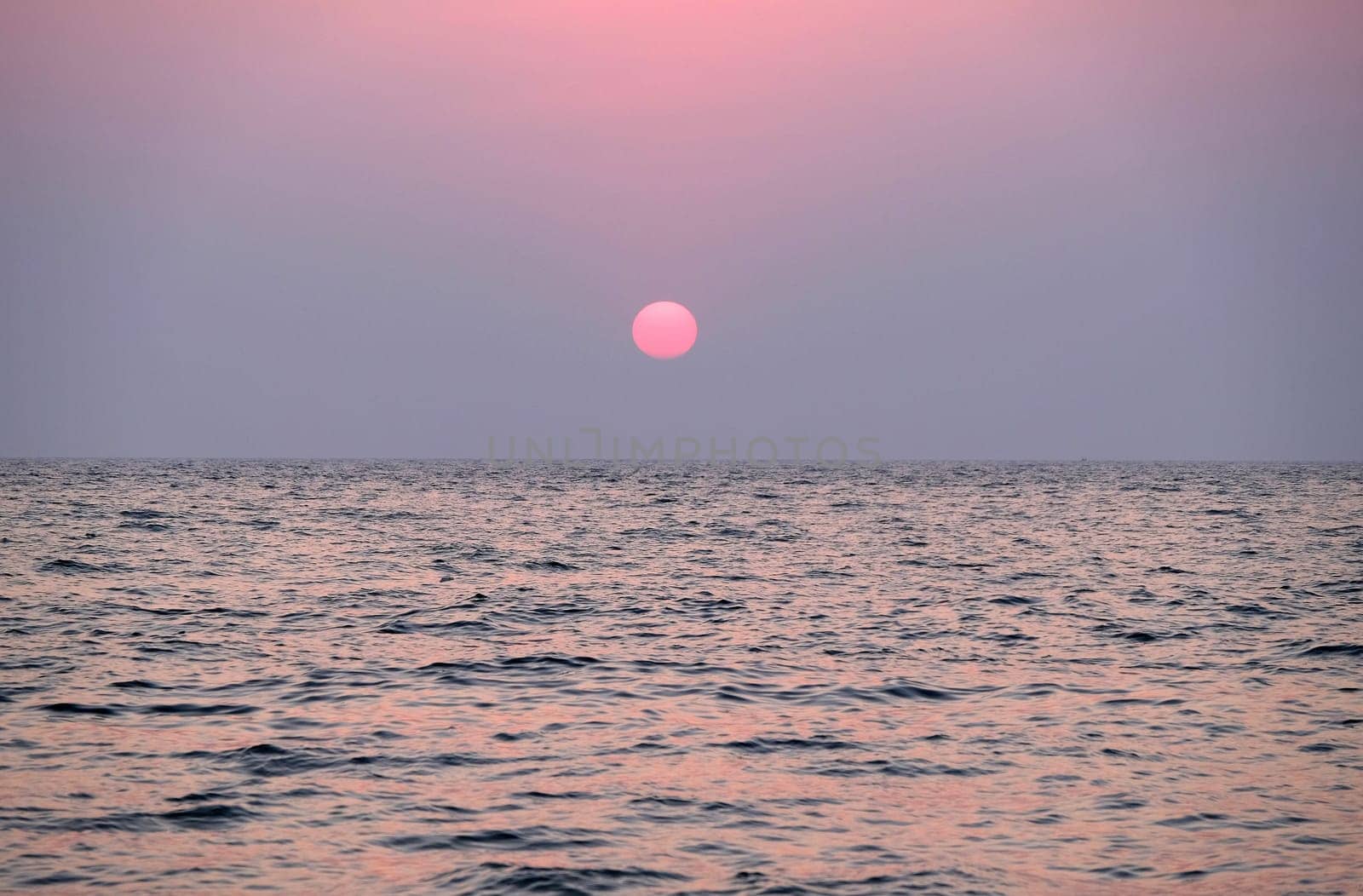 Sunset at Candolim Beach, North Goa, India
