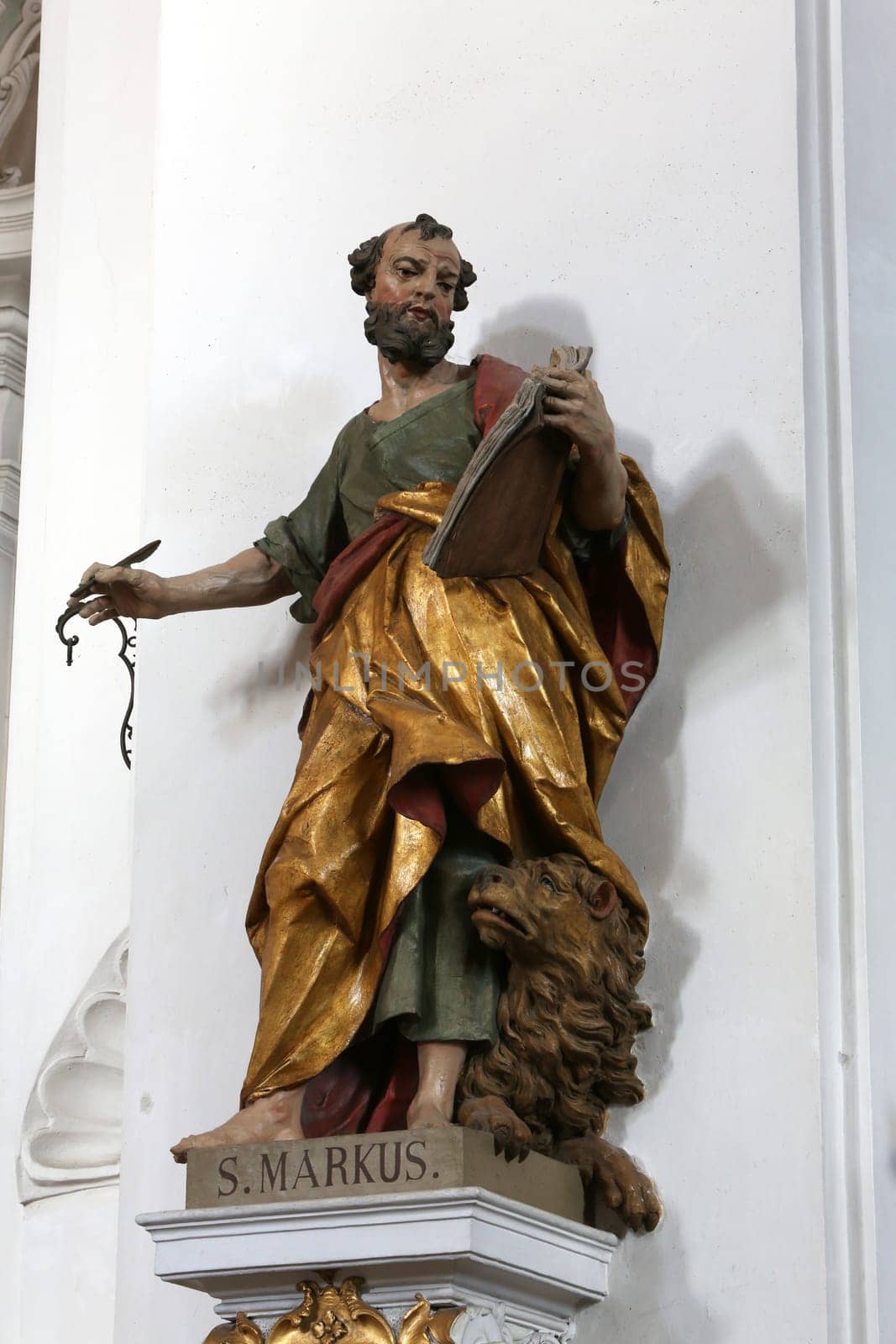 Saint Mark the Evangelist, Basilica of St. Vitus in Ellwangen, Germany