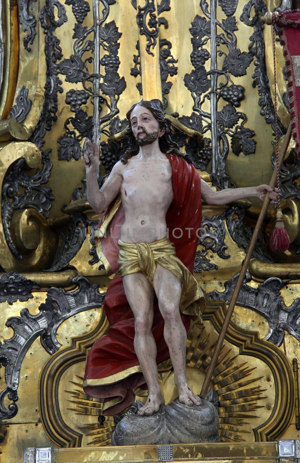 Risen Christ, Basilica of St. Vitus in Ellwangen, Germany