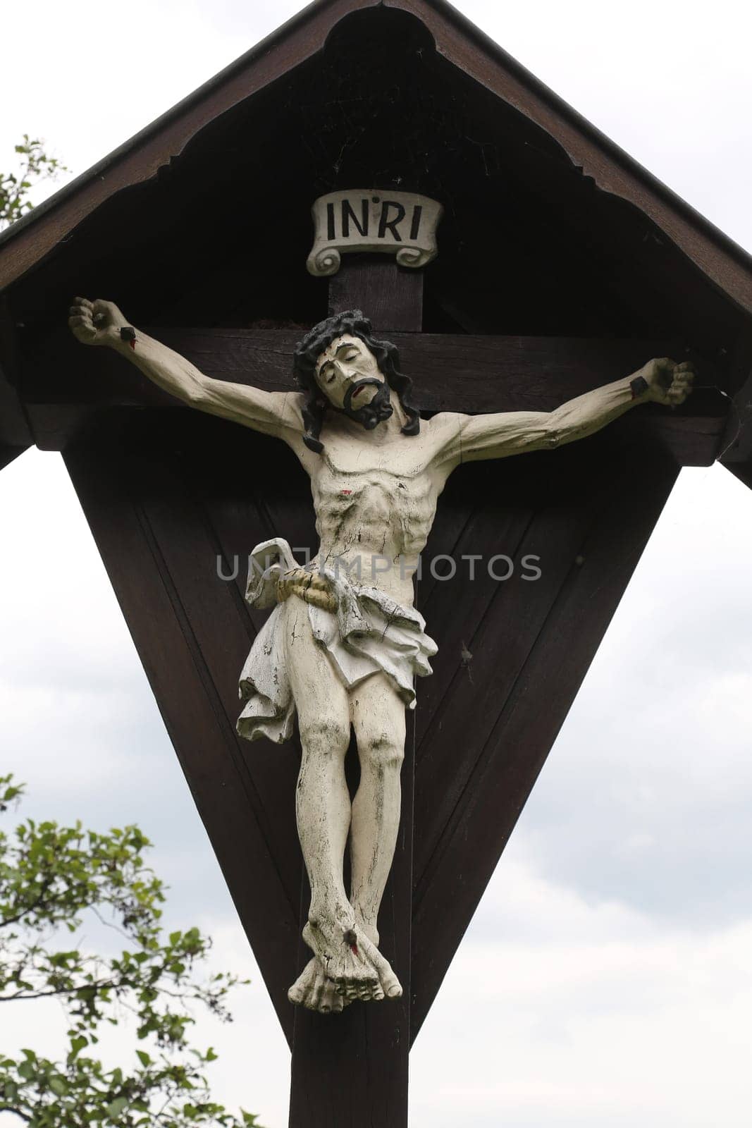 Crucifixion, parish church of St. James in Hohenberg, Germany