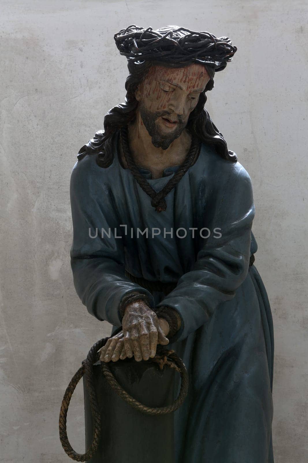 Scourging at the Pillar, Basilica of St. Vitus in Ellwangen, Germany