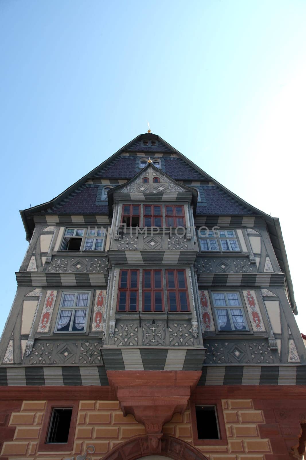 Half-timbered old house in Miltenberg, Germany
