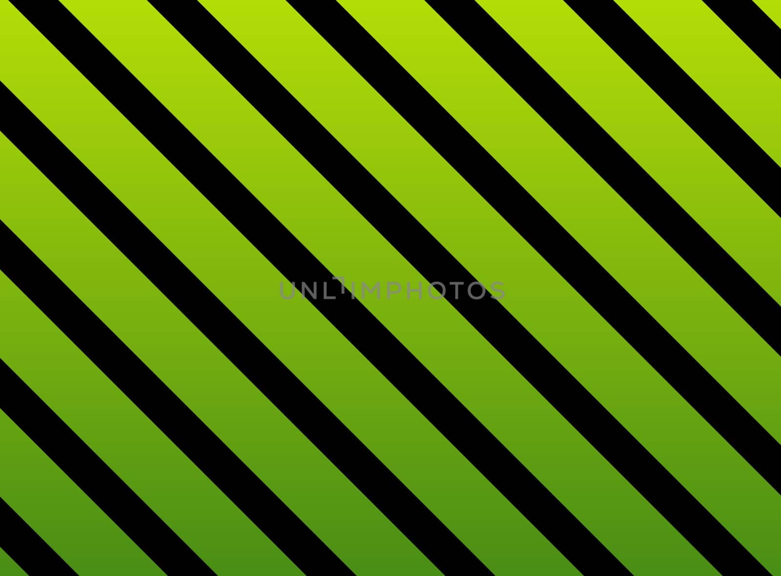Background with diagonal black and green stripes