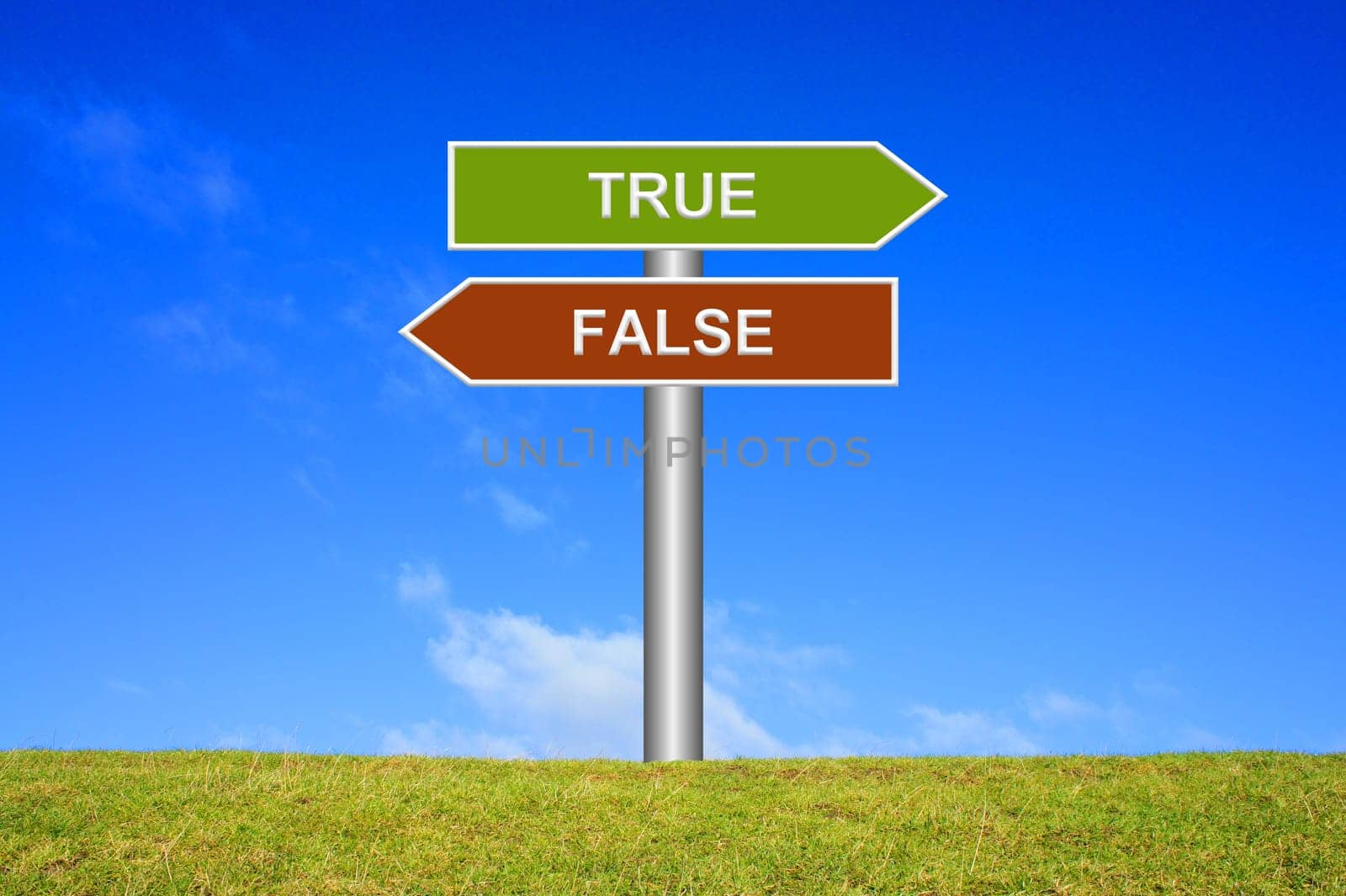 Signpost: True False