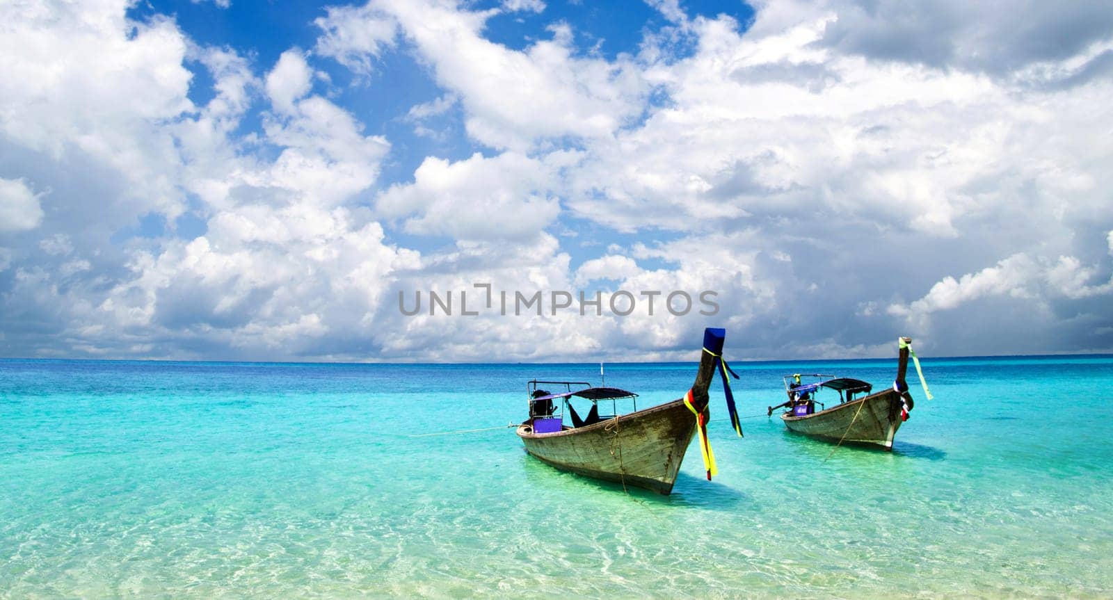 beautiful beach and tropical sea